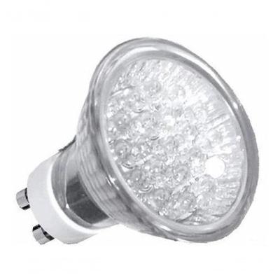 Lâmpada Led Dicroica Mr16 18 Led 1w 220v Branco Neutro