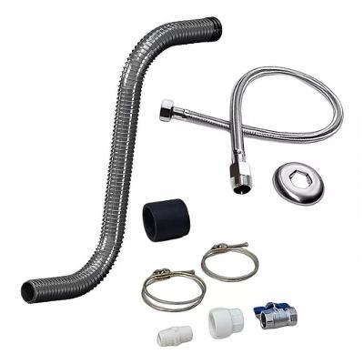 Kit De Instalação Flexível Inox Para Saunas A Vapor De 15 A 27 Kw - Sodramar