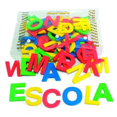Alfabeto Móvel em E.v.a. 72 Letras 5cm de Altura Jottplay