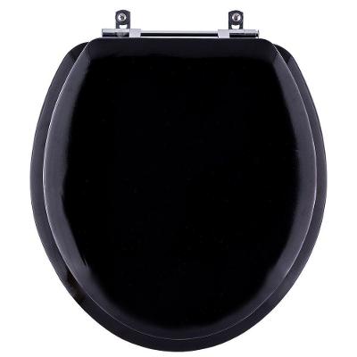 Assento Sanitário Almofadado Loren Way Preto P-louça Lorenzetti