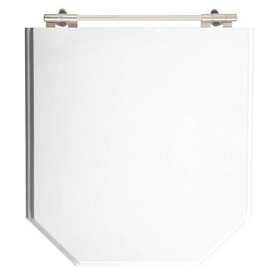 Tampa De Vaso Poliester Atrium Branco Para Bacia Incepa