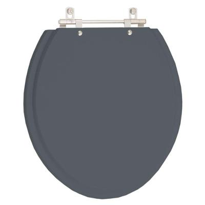 Assento Sanitario Colonial Cinza Plus Para Vaso Hervy