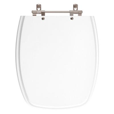 Assento Sanitário Poliester Laguna Branco Para Vaso Hervy