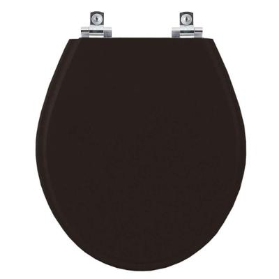 Assento Sanitário Com Fechamento Lento Studio ébano (preto) Para Vaso Deca
