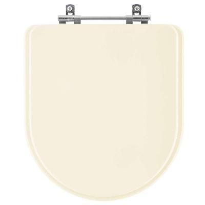 Assento Sanitario Poliester Luna Palha (bege Claro) Para Vaso Icasa