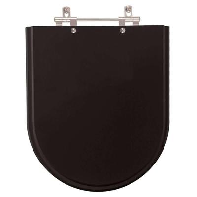 Assento Sanitario Jasmim Preto Para Vaso Fiori