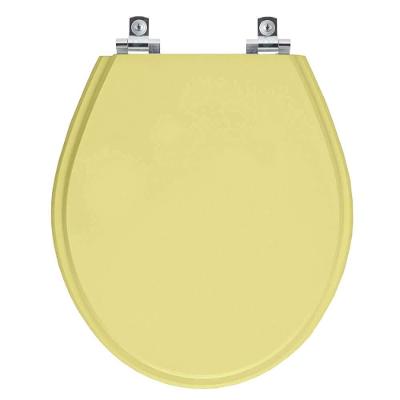 Assento Sanitário Soft Close Ravena Bege Saara Para Vaso Deca