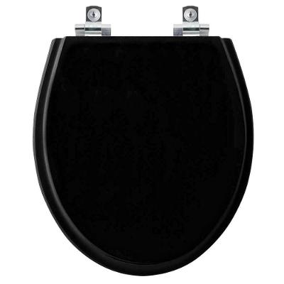 Assento Sanitário Com Fechamento Lento Windsor ébano (preto) Para Vaso Deca