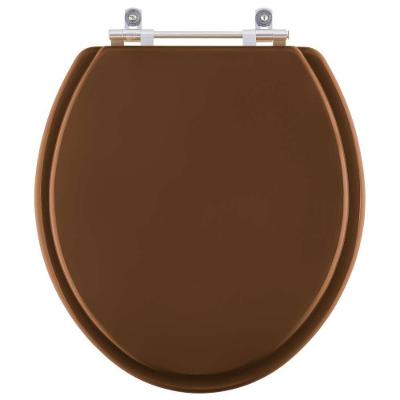Assento Sanitário Poliester Flamingo Ocre Marrom Para Vaso Incepa