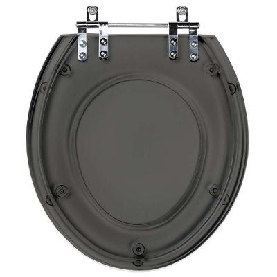Tampa De Vaso Poliéster Avalon Fumê Transparente Para Louça Ideal Standard