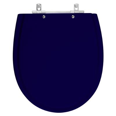 Assento Sanitário Laqueado Polo Azul Para Vaso Hervy