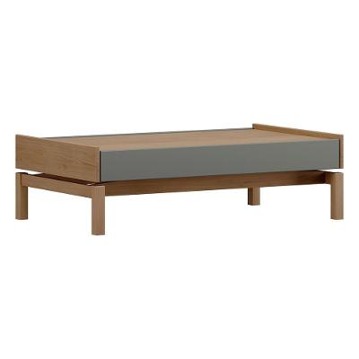 Mesa De Centro 1 Gaveta 100 Cm 2151 Oak Ferrolack Milani Store