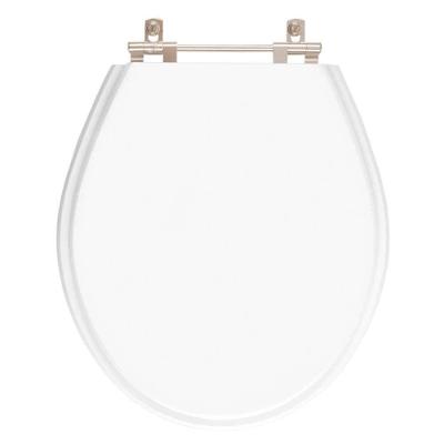 Assento Sanitário Poliéster Carina Branco Para Vaso Ideal Standard 6lpf