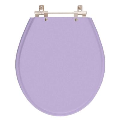 Assento Sanitário Poliester Carina Bermuda (lilás) Para Ideal Standard