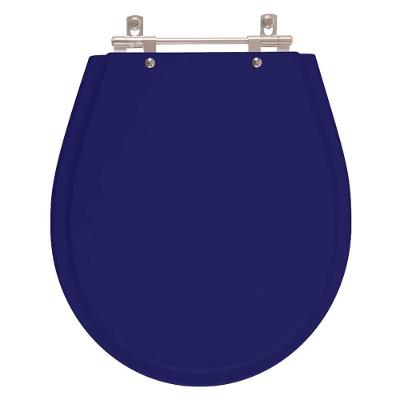 Assento Sanitário Poliester Avalon Azul Cobalto Para Vaso Ideal Standard