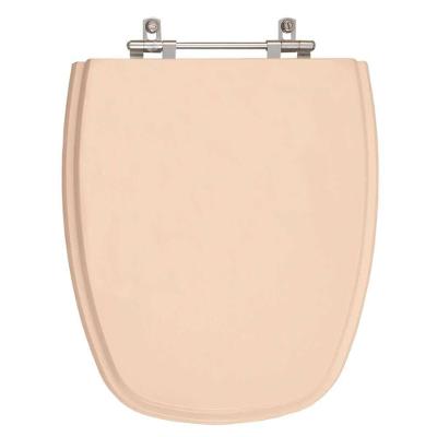 Assento Sanitário Poliester Monte Carlo Rosa Floral Para Vaso Deca