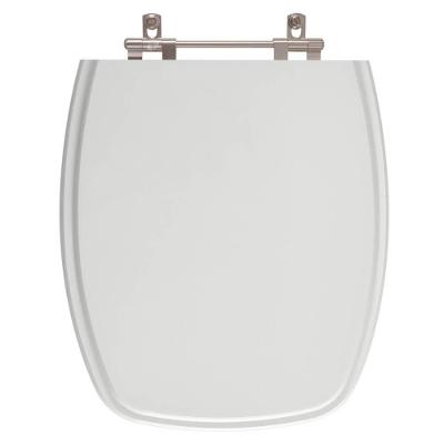 Tampa De Vaso Stylus Cinza Prata (cinza Claro) Para Bacia Celite