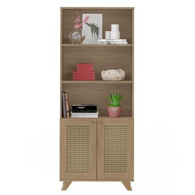 Estante 2 Portas 3 Nichos 172x70 4709 Carvalho Arly