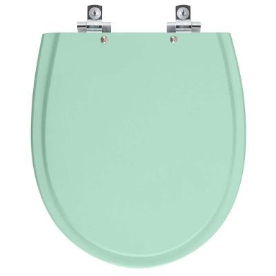 Assento Sanitário Soft Close Polo Verde Agua Para Vaso Hervy