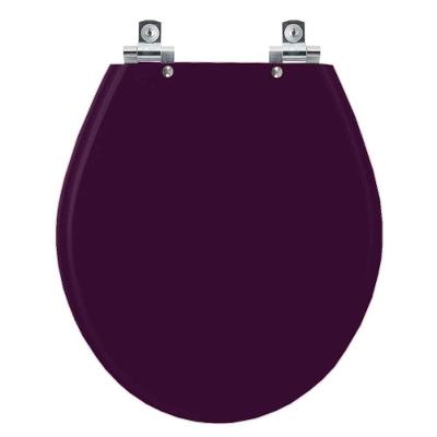 Assento Sanitário Soft Close Carina Ametista Para Vaso Ideal Standard