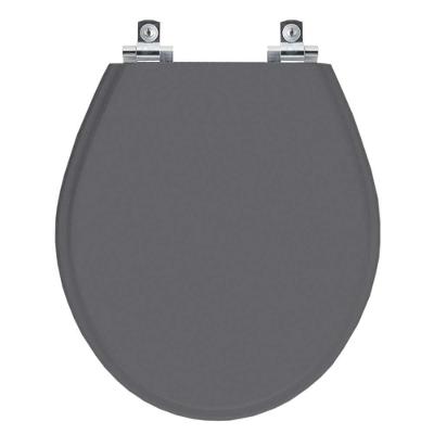 Assento Sanitário Soft Close Carina Cinza Quartzo Para Vaso Ideal Standard