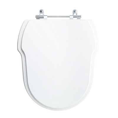 Assento Sanitário Tampa De Vaso Branco Mdf Laqueado Hampton Para Bacia Incepa