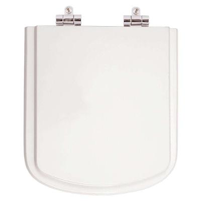 Assento Sanitario Poliéster Soft Close Dumas Branco Para Vaso Eternit