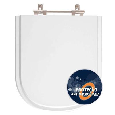Assento Sanitario Poliester Antibacteriano Vogue Plus Branco Para Vaso Deca