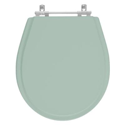 Assento Sanitario Poliester Avalon Verde Claro Para Vaso Ideal Standard