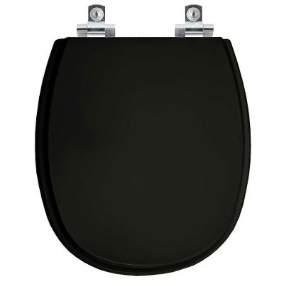 Assento Sanitário Com Fechamento Lento Fast ébano (preto) Para Vaso Deca