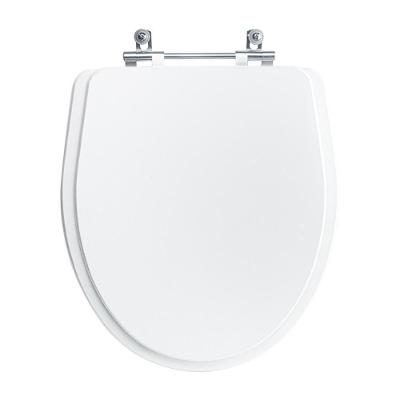 Assento Sanitário Tampa De Vaso Branco Mdf Laqueado Laura Para Bacia Roca