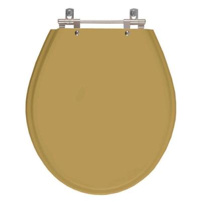 Assento Sanitário Poliester Carina Amendoa Para Vaso Ideal Standard