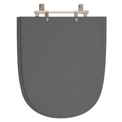 Assento Sanitário Ezedra Cinza Quartzo (cinza Escuro) Para Vaso Ideal Standard