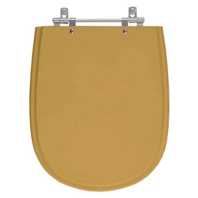 Assento Sanitário Poliester Paris Amendoa Para Vaso Ideal Standard