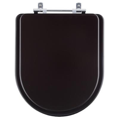 Assento Sanitário Poliester Link Lk Marrom Fosco Para Vaso Deca
