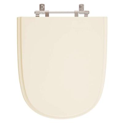 Assento Sanitário Poliester Ezedra Bone (bege Claro) Para Vaso Ideal Standard