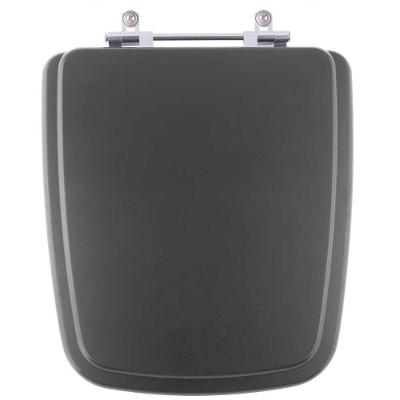 Assento Sanitário Poliester Boss Noir Preto Matte Para Vaso Incepa