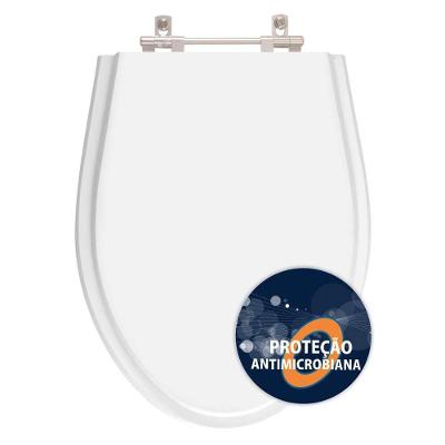 Assento Sanitário Poliester Antimicrobiano Victoria Branco Para American Standard