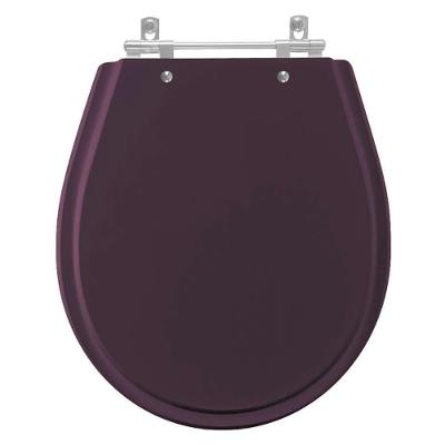 Assento Sanitário Poliester Avalon Ametista (roxo) Para Vaso Ideal Standard