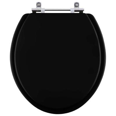 Assento Sanitário Azalea Preto Para Vaso Celite