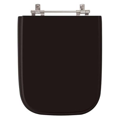 Assento Sanitario Tivoli Preto Para Vaso Ideal Standard