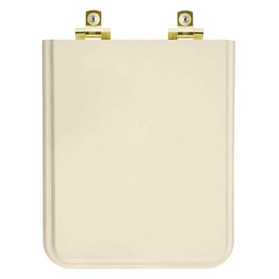 Assento Sanitário Soft Close Square Shell Para Vaso Incepa Com Ferragem Dourada