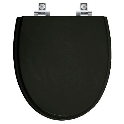 Assento Sanitário Soft Close Eros Preto Para Vaso Incepa