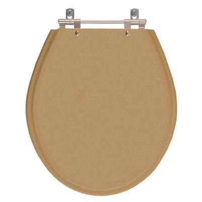 Assento Sanitário Ravena Bege Castor Para Vaso Deca