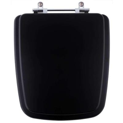 Tampa De Vaso Acrilico Boss Matte Black Preto Fosco Para Bacia Incepa 6lpf