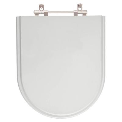 Tampa De Vaso Poliester Carrara Cinza Claro Para Bacia Deca 6lpf