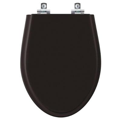 Assento Sanitário Soft Close Victoria Preto Para Vaso Ideal Standard