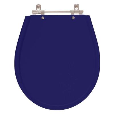 Assento Sanitário Avalon Azul Cobalto Para Vaso Ideal Standard
