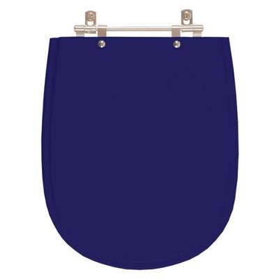 Assento Sanitário Paris Azul Cobalto Para Vaso Ideal Standard