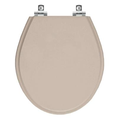 Assento Sanitário Soft Close Ravena Bege Saara Para Vaso Deca